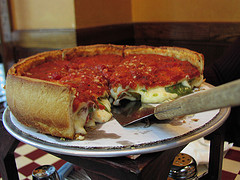 chicagostylepizza 시카고 스타일은 이런식!!